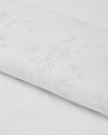 Pure Essence Nakışlı Pamuk King Size Nevresim Takımı 240x220 cm Beyaz