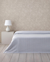 Pure Leaves Ecosoft Çift Kişilik Pike 200x220 cm Mavi