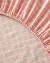 Pure Line Pamuklu Tek Kişilik Çocuk Las.Çarşaf Tkm 100x200 cm Pudra