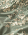 Pure Magnolia Kolay Ütülenir Çift Kişilik Nevresim Takımı 200x220 cm Yeşil