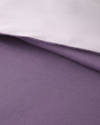 Pure Pamuk Çift Kişilik Nevresim 200x220 cm Toz Pembe-Mürdüm