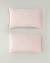 Pure Pamuklu 2'li Yastık Kılıfı 50x70 cm Toz Pembe