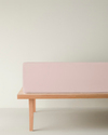 Pure Pamuklu Tek Kişilik Lastikli Çarşaf 100x200 cm Toz Pembe