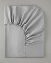 Pure Pamuklu Tek Kişilik Lastikli Çarşaf 100x200 cm Çakıl Taşı