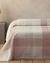Pure Plaid Baskılı King Size Pike Pembe