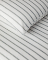 Pure Stripe İpliği Boyalı King Size Nevresim Takımı 240x220 cm Yeşil