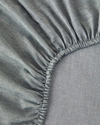 Pure Stripe İpliği Boyalı King Size Nevresim Takımı 240x220 cm Yeşil