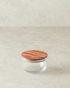 Pure Wooden Borosilkat Kavanoz 380 ml Şeffaf