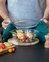 Pyrex Classic Cam Yuvarlak Fırın Kabı 2,1L Şeffaf