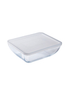 Pyrex Cook&Freeze Cam Dikdörtgen Kapaklı Saklama Kabı 0,8L Beyaz