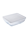 Pyrex Cook&Freeze Cam Dikdörtgen Kapaklı Saklama Kabı 1,6L Renksiz