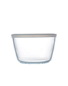 Pyrex Cook&Freeze Cam Yuvarlak Kapaklı Saklama Kabı 0,6 L Beyaz
