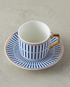 Rabecca New Bone China Kahve Fincan Takımı 4 Parça 2 Kişilik Lacivert
