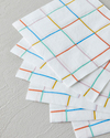 Rainbow Grid Kağıt 20'li Kağıt Peçete 33x33 cm Renkli
