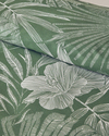 Rainforest Pamuk Çift Kişilik Nevresim Takımı 200x220 cm Yeşil