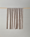 Ramona Jakarlı Supersoft Tv Battaniye 120x160 cm Bej