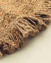 Reda Dekoratif Jüt Kilim Naturel