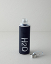 Refresh Bottle Cam Kılıflı Şişe 600 ml Siyah