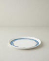 Retro Charm New Bone China Servis Tabağı 27 cm Beyaz - Mavi