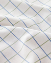 Retro Chic Polycotton Masa Örtüsü 150x200 cm Beyaz - Mavi