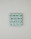 Retro Floral Kağıt 20'li Kağıt Peçete 33x33 cm Yeşil