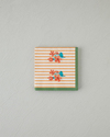 Retro Flower Kağıt 20'li Kağıt Peçete 33x33 cm Yeşil