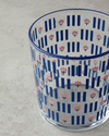Retro Garden Cam 2'li Bardak 380 ml Mavi - Pembe