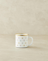 Retro Petite Emaye Kupa 350 ml Beyaz