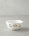Retro Petite New Bone China Kase 14 cm Renkli