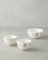 Retro Petite New Bone China Kase 14 cm Renkli