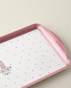 Retro Poppy Melamin Tepsi 37x18 cm Sarı