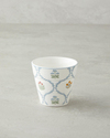 Retro Spring New Bone China Bardak 230 ml Beyaz - Mavi