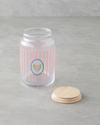 Retro Time Cam Kavanoz 800 ml Pembe