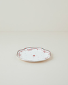 Ribbon Joy New Bone Pasta Tabağı 20 cm Kırmızı - Yeşil