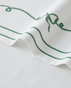 Ribbon Joy Polyester Runner 40x140 cm Yeşil-Beyaz
