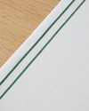 Ribbon Joy Polyester Runner 40x140 cm Yeşil-Beyaz