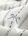 Ribbon Line Kolay Ütülenir Çift Kişilik Nevresim Takımı 200x220 cm Mavi