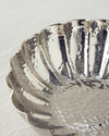 Rita Metal Dekoratif Tabak 15 x 15 x 4.5 cm Silver