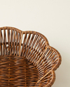 Roselle Rattan Sunumluk 21,5x5 cm Kahverengi