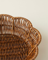 Roselle Rattan Sunumluk 25x6,5 cm Kahverengi