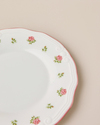 Rosette Porselen 6'lı Pasta Seti 22 cm Pembe