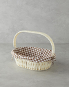 Rovella Kağıt Ekmek Sepeti 29x22x9,5 cm Krem
