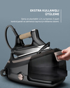 Rowenta Eco Steam Pro DG9661 Buhar Kazanlı Ütü 2800 W Siyah-Bej