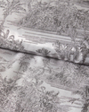 Royal Elegance Jakarlı Çift Kişilik Yatak Örtüsü Takımı 240X260 cm Antrasit