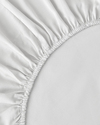 Royal Scroll Jakarlı Pamuk Saten King Size Nevresim Takımı 240x220 cm Beyaz