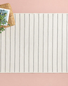 Royal Stripes Dokuma Kilim Krem Siyah