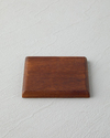 Rustic Iroco 4'lü Bardak Altlığı 10x10 cm Kahverengi