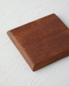 Rustic Iroco 4'lü Bardak Altlığı 10x10 cm Kahverengi