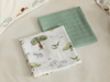 Safarı Pamuk Müslin Set Yeşil