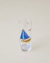 Sail Whisper Cam 6'lı Bardak 180 ml Kırmızı - Mavi